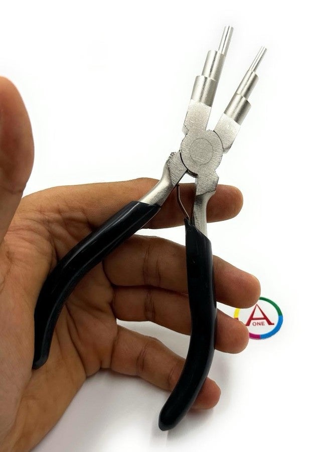 Aone Heavy Bail-Shaping Steel Wire Looping Forming Plier 6 in 1 3mm-10mm Multipurpose for Wire Looping, Bail, Jump Ring, Hook Making, Beading Jewellery, Model Making & Hobby Crafts DIY - Image 4